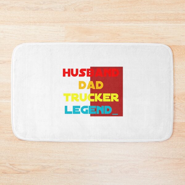 Item preview, HUSBAND DAD TRUCKER LEGEND_ designed and sold by YoussefProMax.