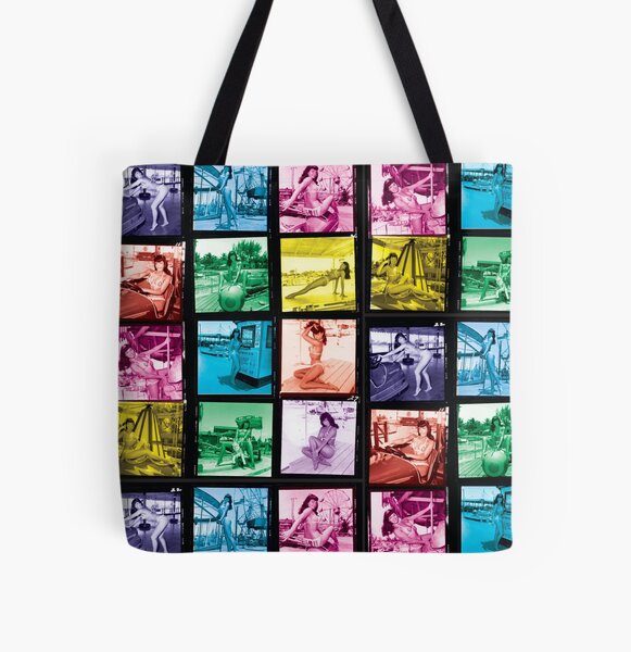 Betty Page Eco Shopper \ Tote Bag Goth Fetish Burlesque