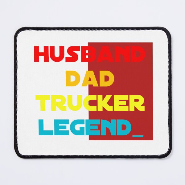 Item preview, HUSBAND DAD TRUCKER LEGEND_ designed and sold by YoussefProMax.