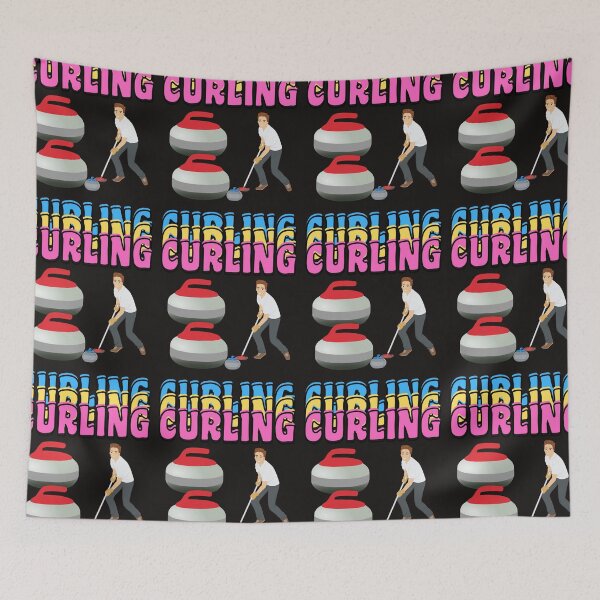 Item preview, CURLING THERAPY designed and sold by starfishstuff.
