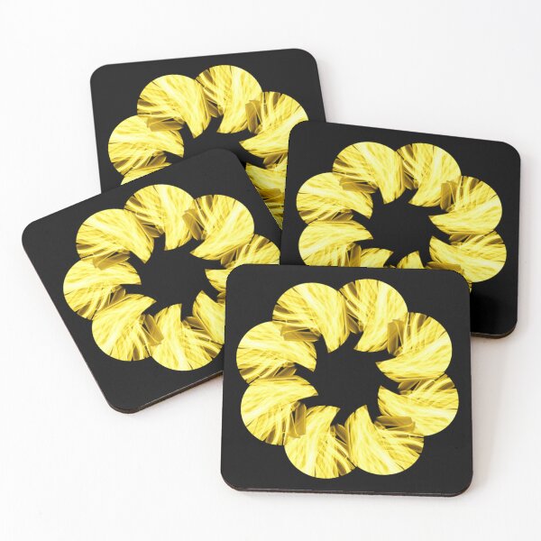 Item preview, golden flower designed and sold by Meo Design.