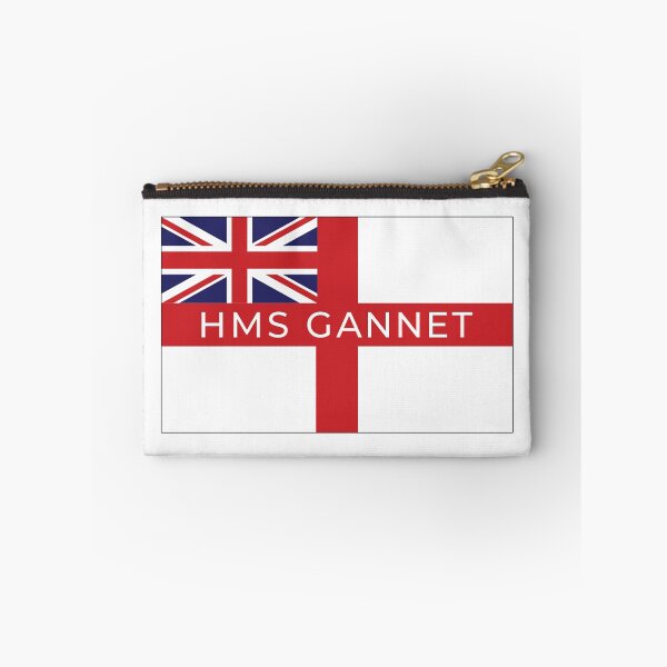 Item preview, HMS Gannet On British White Ensign - British Navy Shore Base designed and sold by Stuart Jones.