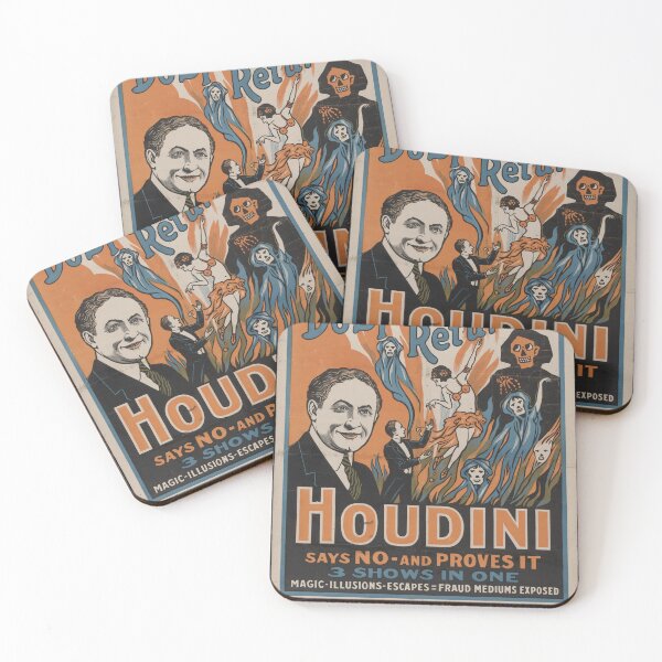 Item preview, Houdini Halloween Poster designed and sold by zombiteki.