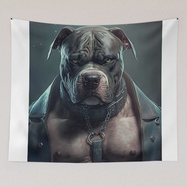 Item preview, boss bull portrait designed and sold by The Enthousiaste.