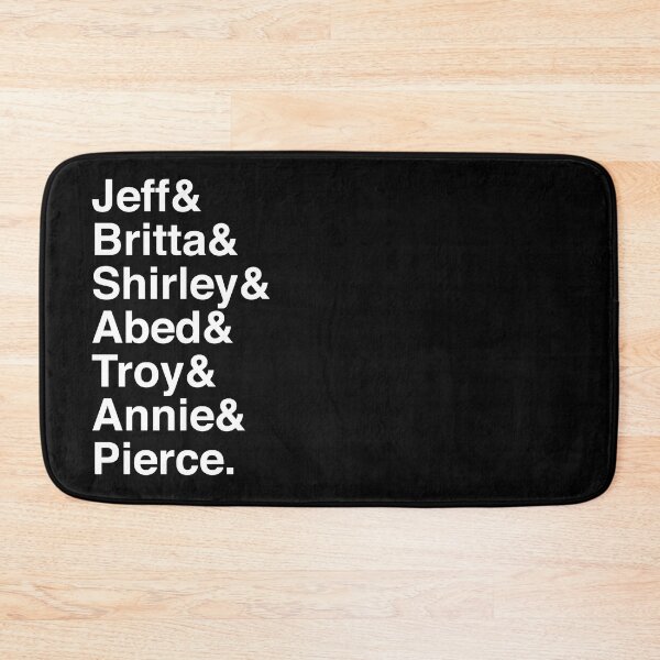 Item preview, Greendale Seven (white text) designed and sold by TextualDeviancy.