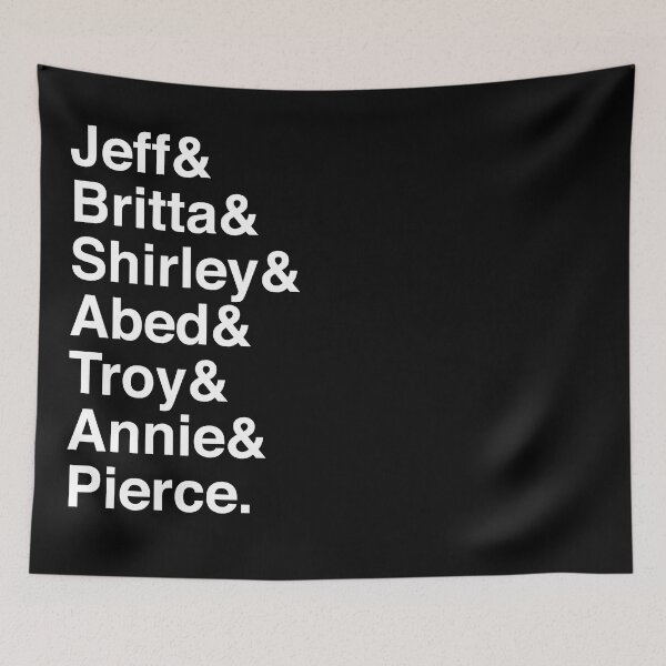 Item preview, Greendale Seven (white text) designed and sold by TextualDeviancy.