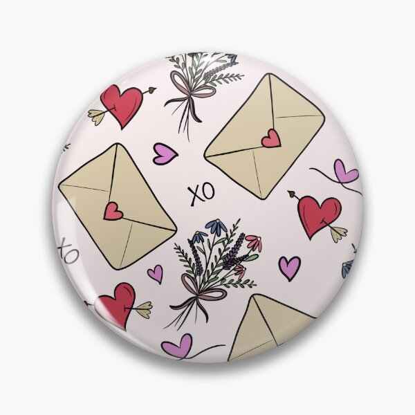Item preview, Love Letter and Cupid Arrow Pattern designed and sold by CreativeDraws42.