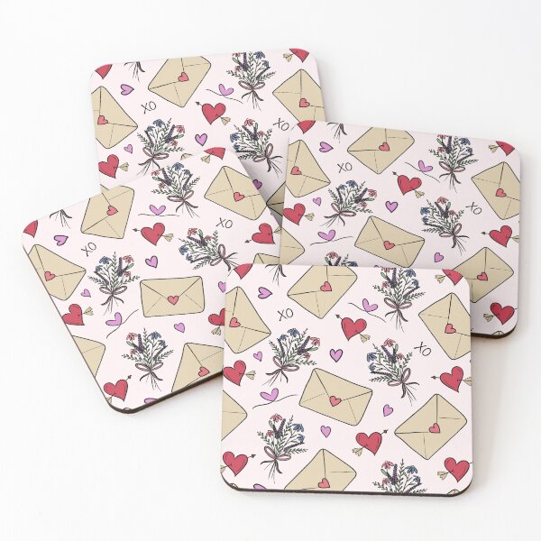 Item preview, Love Letter and Cupid Arrow Pattern designed and sold by CreativeDraws42.