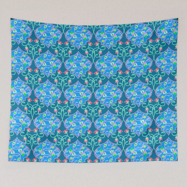 Item preview, Botanical Meadow floral pattern art designed and sold by Charmy Design.