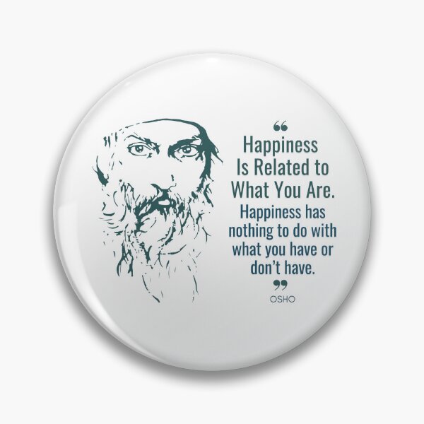 Item preview, Osho's Wise Words on the Journey to Happiness designed and sold by RetComly.