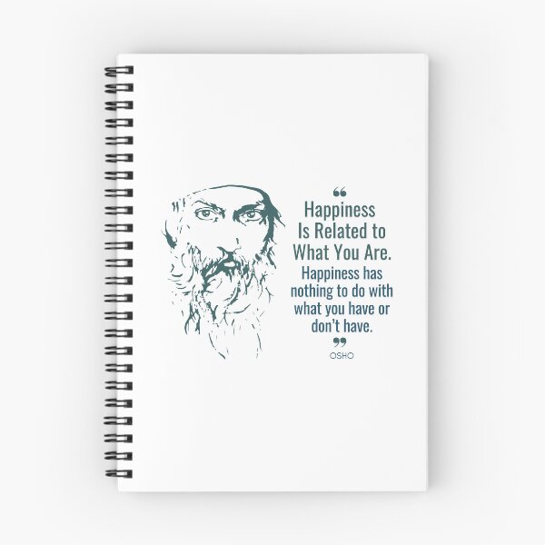 Item preview, Osho's Wise Words on the Journey to Happiness designed and sold by RetComly.