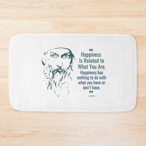 Item preview, Osho's Wise Words on the Journey to Happiness designed and sold by RetComly.