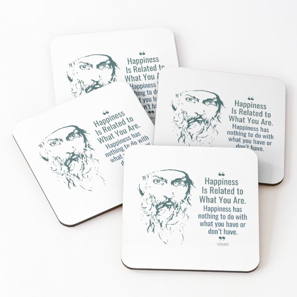 Item preview, Osho's Wise Words on the Journey to Happiness designed and sold by RetComly.