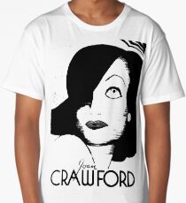 Joan Crawford Contrast Art Long T-Shirt