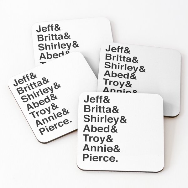 Item preview, Greendale Seven (black text) designed and sold by TextualDeviancy.