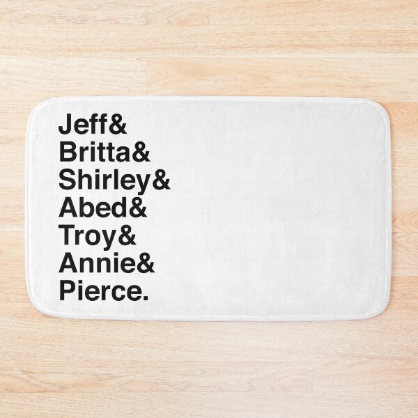 Item preview, Greendale Seven (black text) designed and sold by TextualDeviancy.