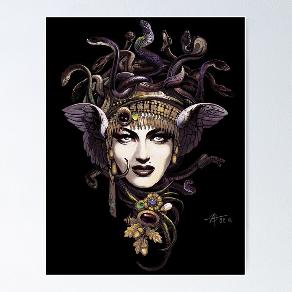 Item preview, Medusa by Chris Achilleos designed and sold by House of Achilleos.