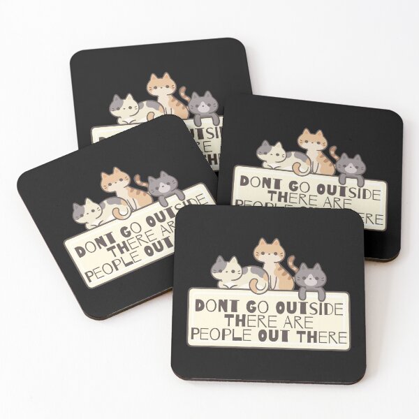 Item preview, Dont Go Outside There Are People Out There designed and sold by koki4you.