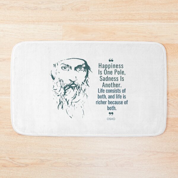 Item preview, Find Inspiration and Motivation in Osho's Quotes on Life designed and sold by RetComly.