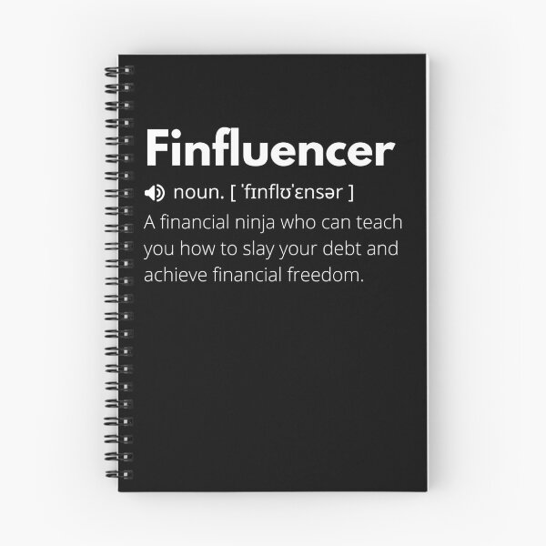 Item preview, Finfluencer Funny Definition, Meaning of Finfluencer, Finfluencer Dictionary designed and sold by Funny  Definition.