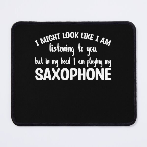 Item preview, Saxophone saying instrument designed and sold by pirminio.