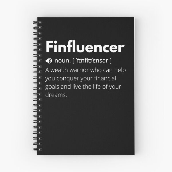 Item preview, Finfluencer Funny Definition, Meaning of Finfluencer, Finfluencer Dictionary designed and sold by Funny  Definition.