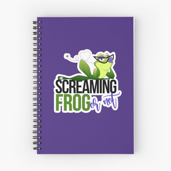 Item preview, Screaming Frog! Froggy White designed and sold by anchicabr.