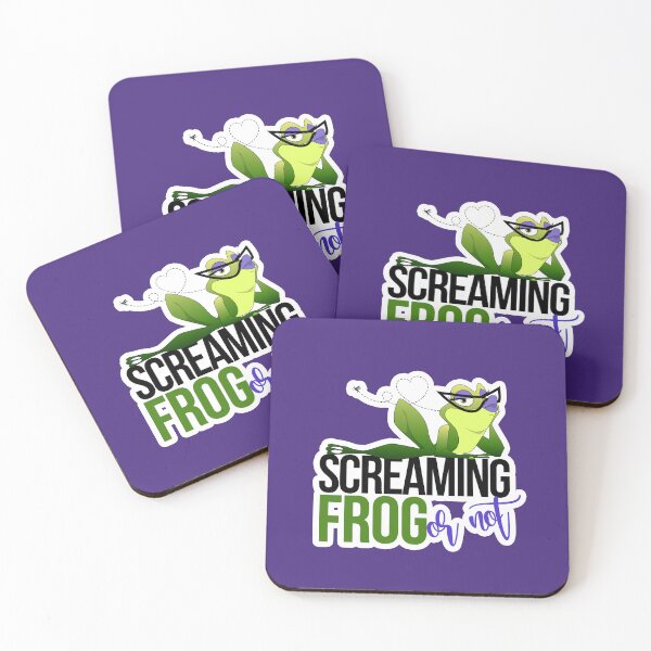 Item preview, Screaming Frog! Froggy White designed and sold by anchicabr.