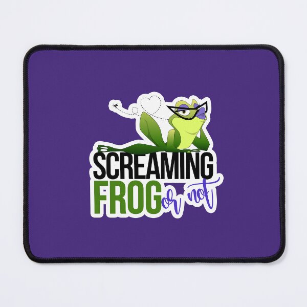Item preview, Screaming Frog! Froggy White designed and sold by anchicabr.