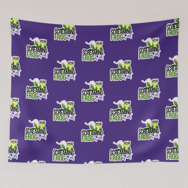 Item preview, Screaming Frog! Froggy White designed and sold by anchicabr.