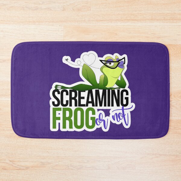 Item preview, Screaming Frog! Froggy White designed and sold by anchicabr.