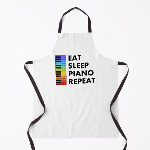 Item preview, Eat Sleep Piano Repeat designed and sold by Inspirationmotivation.