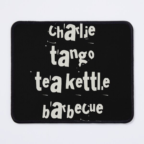 Item preview, Charlie tango tea kettle barbecue  designed and sold by bentWitch.