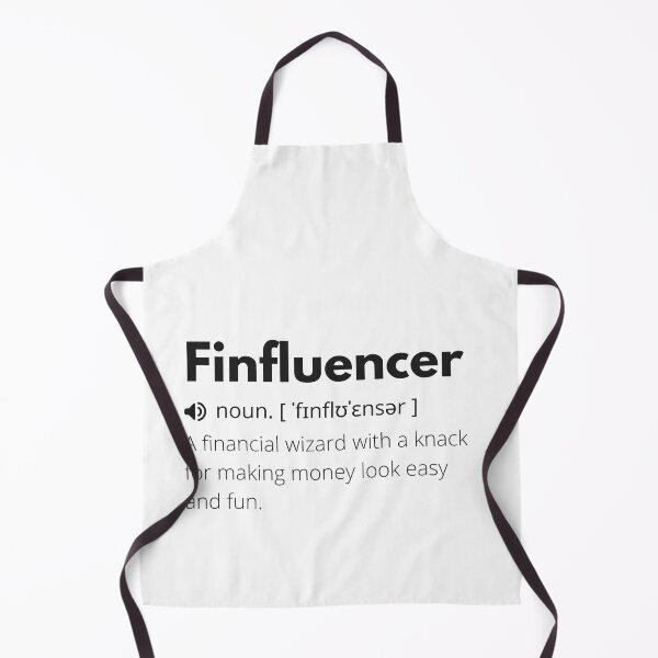 Item preview, Finfluencer Funny Definition, Meaning of Finfluencer, Finfluencer Dictionary designed and sold by Funny Definition.