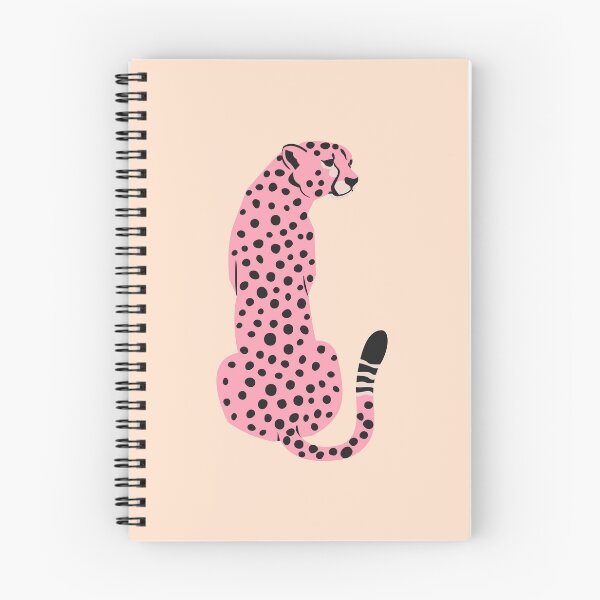 Item preview, Peach Leopard | African Cheetah | Tropical Pop Art designed and sold by karanwashere.