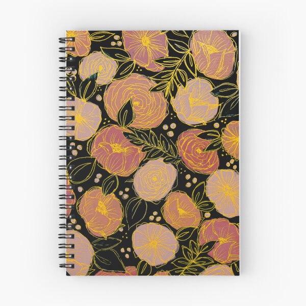 Item preview, Floral on Black  designed and sold by KelsoArtwork.