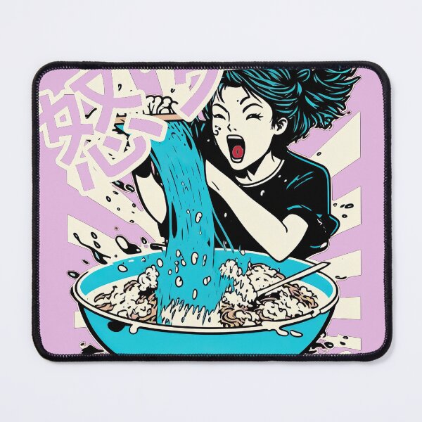 Item preview, Angry noodle girl designed and sold by obstinator.