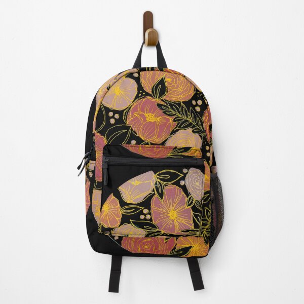 Item preview, Floral on Black  designed and sold by KelsoArtwork.
