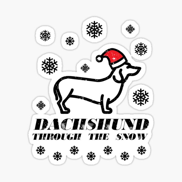 Free Free 55 Dachshund Through The Snow Svg Free SVG PNG EPS DXF File