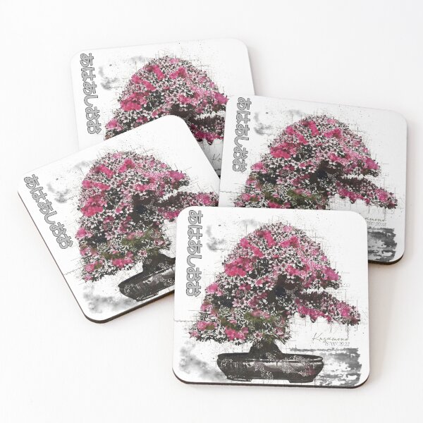 Item preview, BONZAI AZALEE JAPAN designed and sold by olivierjourjon.