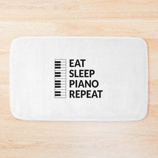 Item preview, Eat Sleep Piano Repeat designed and sold by Inspirationmotivation.