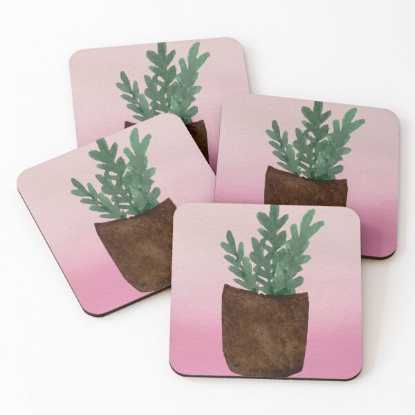 Item preview, ZZ Plant (pink and peach) designed and sold by Alane Fideler.
