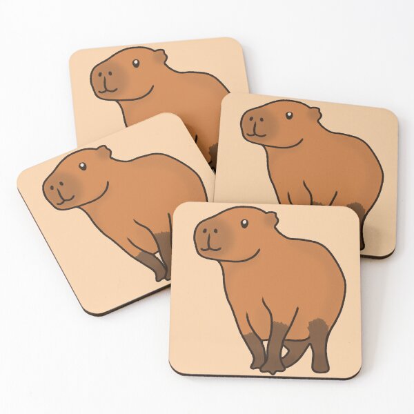 Item preview, Capybara doodle designed and sold by mareeka.