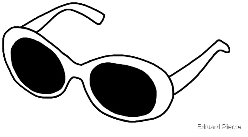 "Clout Goggles" Stickers by Edward Pierce | Redbubble