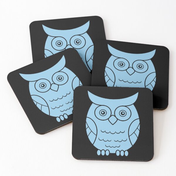 Item preview, Owl Pastel Blue designed and sold by 37jlee.