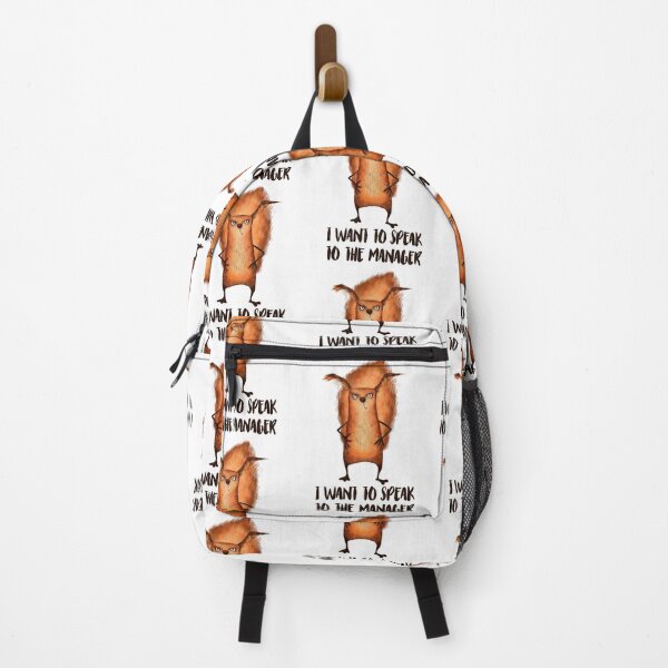Item preview, I Want To Speak To The Manager Squirrel designed and sold by Vendetta-art.