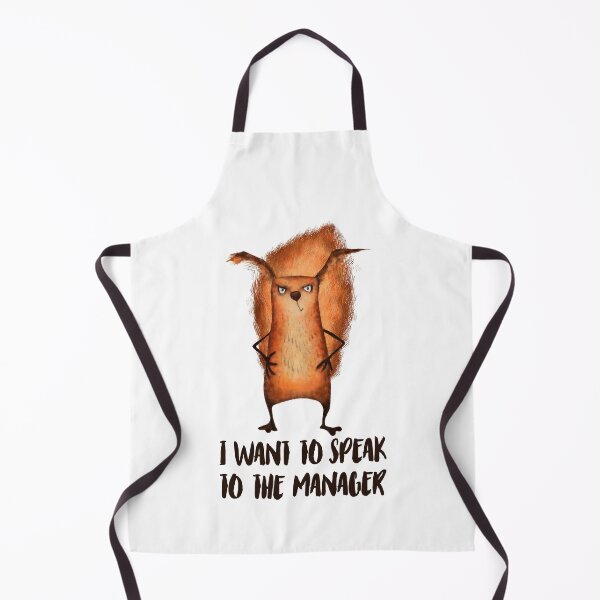 Item preview, I Want To Speak To The Manager Squirrel designed and sold by Vendetta-art.