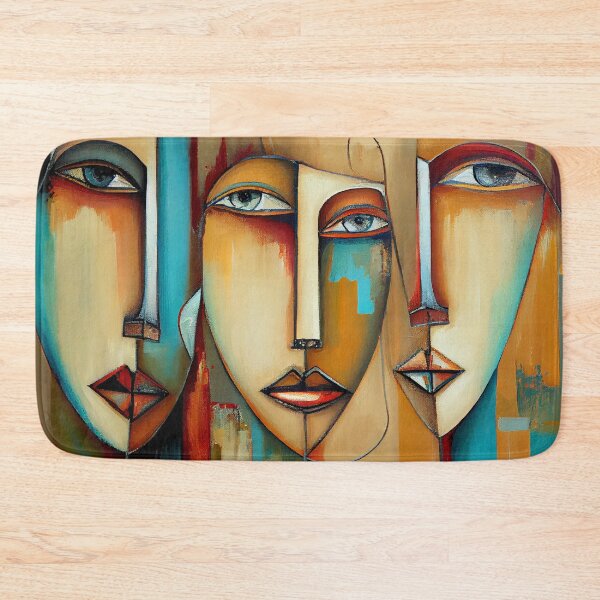 Item preview, Faces- Modern Abstract designed and sold by Gypsykiss.