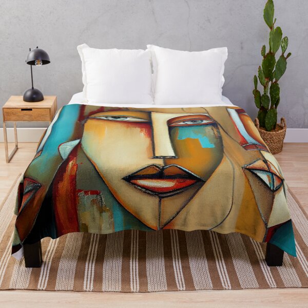 Item preview, Faces- Modern Abstract designed and sold by Gypsykiss.