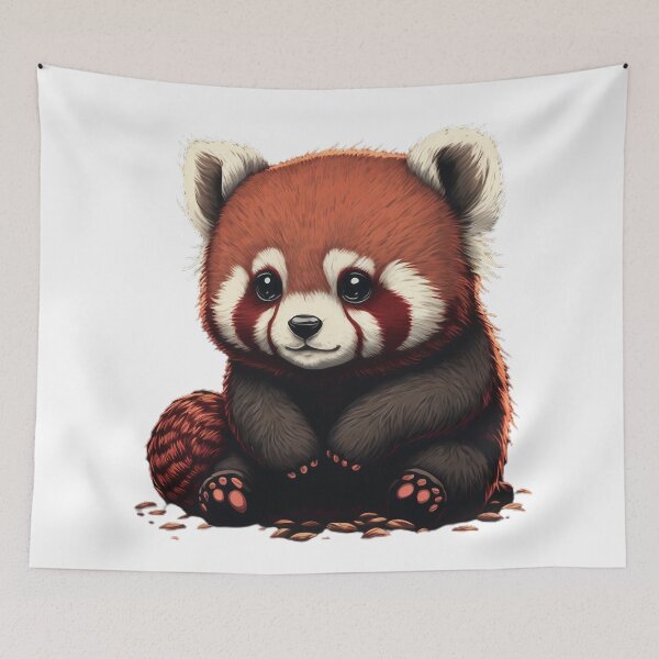 Item preview, Cute red panda designed and sold by kamionari.